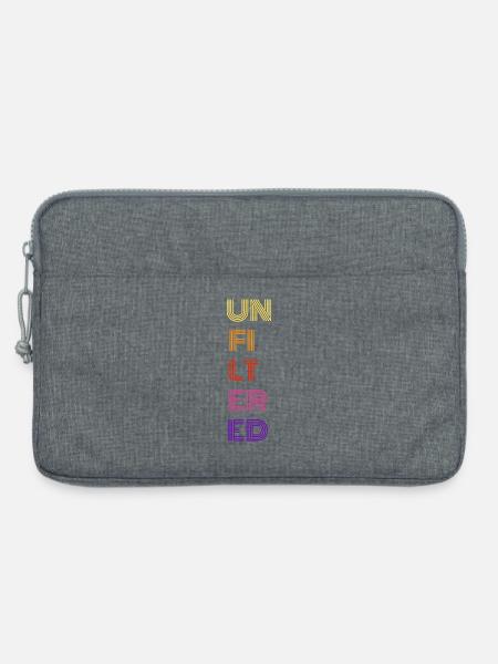 Unfiltered - Laptop bag 13" - heather grey
