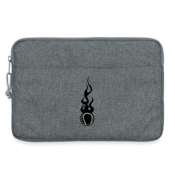 Baseball - Sport - Sacoche pour ordinateur portable 13 pouces - gris chiné - Devant