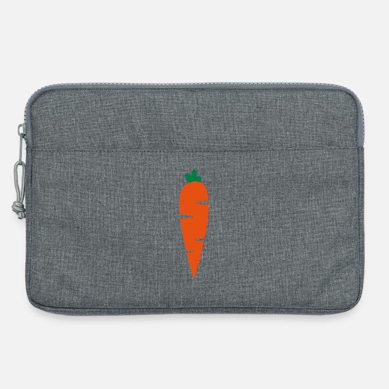 carrot - Laptoptasche 13" - Grau meliert
