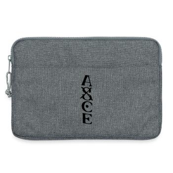 asce - Sacoche pour ordinateur portable 13 pouces - gris chiné - Devant