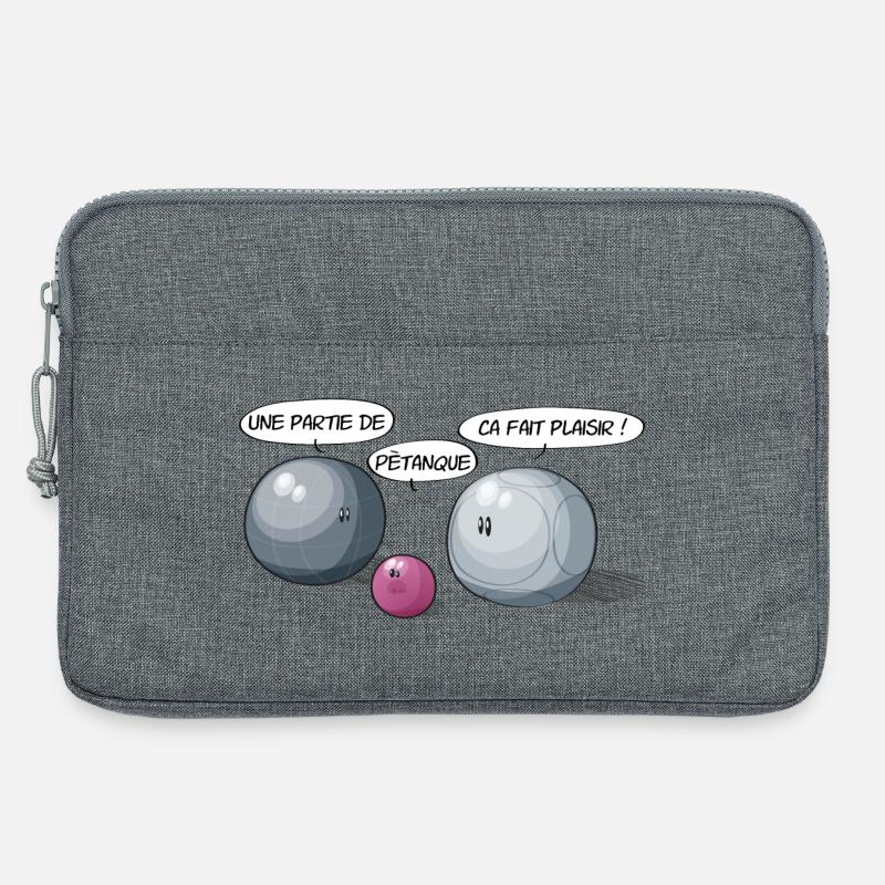 Ein Boule - Laptoptasche 13" - Grau meliert