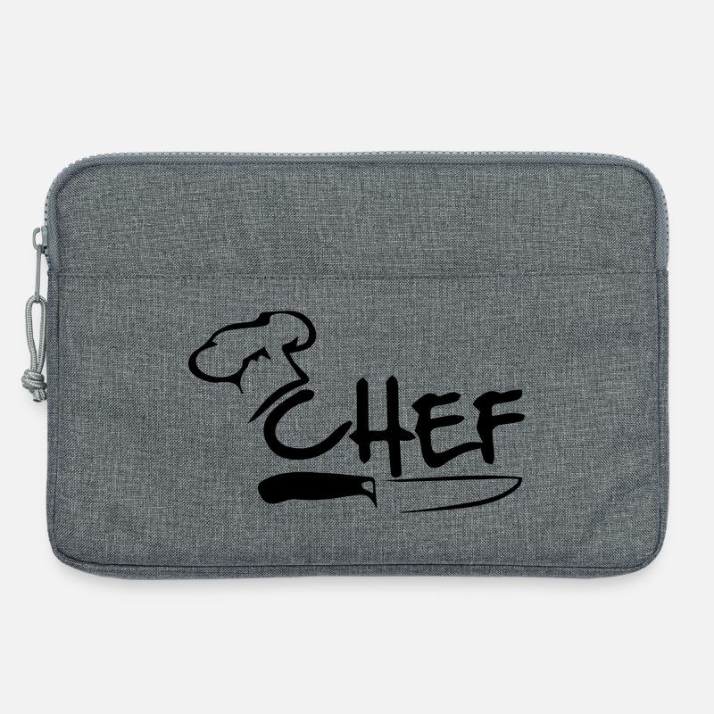 Chefkoch - Laptoptasche 13" - Grau meliert