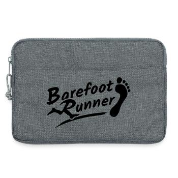 barefoot runner barefoot runner 2025 1-arbig - Laptop bag 13" - heather grey - Front