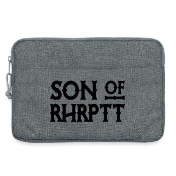 Son of Rhrptt - Ruhrpott - Zeche - Zollverein - Laptoptasche 13" - Grau meliert - Vorne