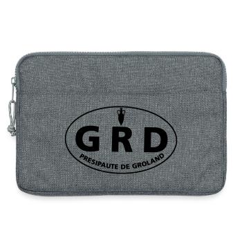 GRD - Laptop bag 13" - heather grey - Front