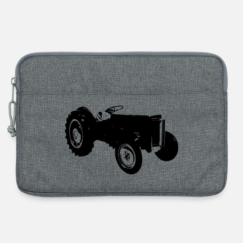 old tractor old tractor - Laptop bag 13" - heather grey