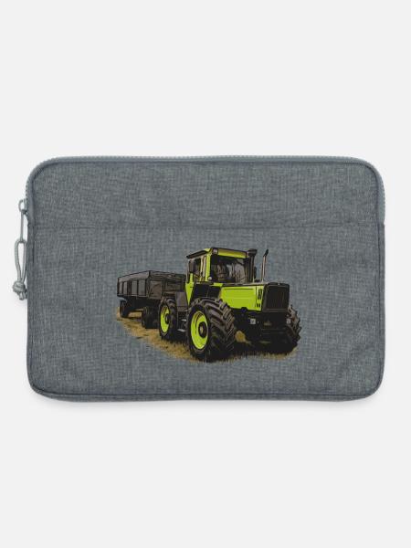 MB trac 1600 turbo with trailer - Laptop bag 13" - heather grey