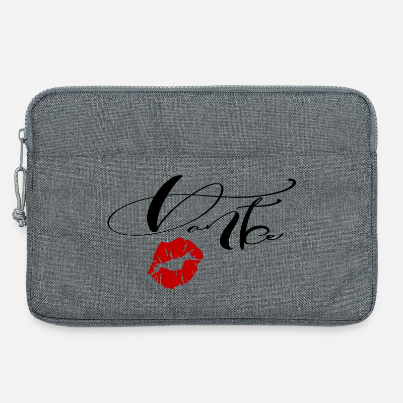 Danke  - Laptoptasche 13" - Grau meliert