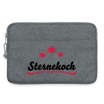 Tablier de cuisine Star Chef - Sacoche pour ordinateur portable 13 pouces - gris chiné - Devant