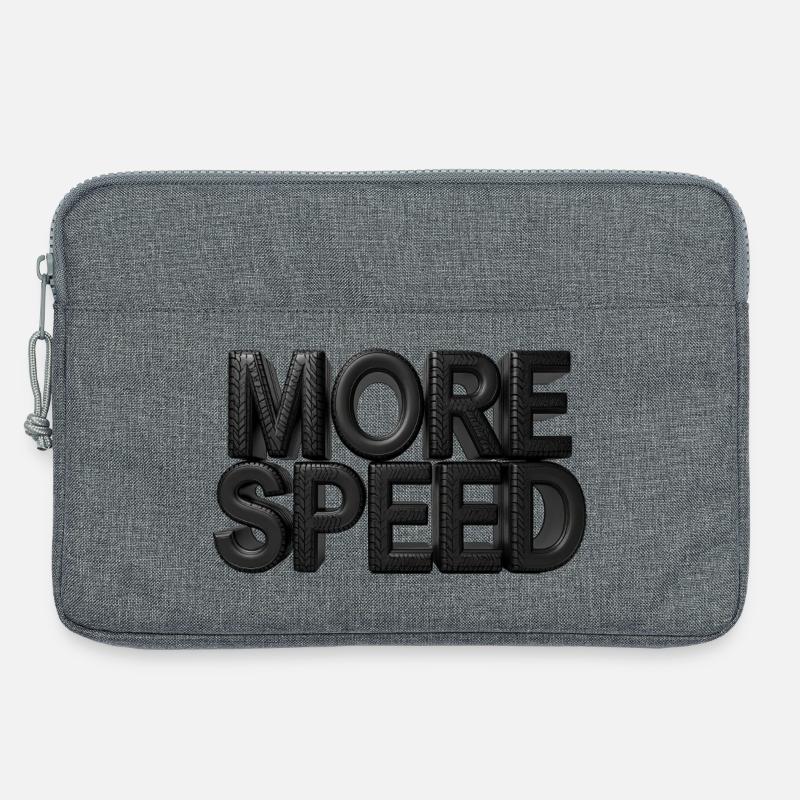 More Speed - Laptoptasche 13" - Grau meliert