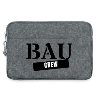 Construction Crew - Construction Worker Craftsman Construction Site Team - Laptop bag 13" - heather grey - Front