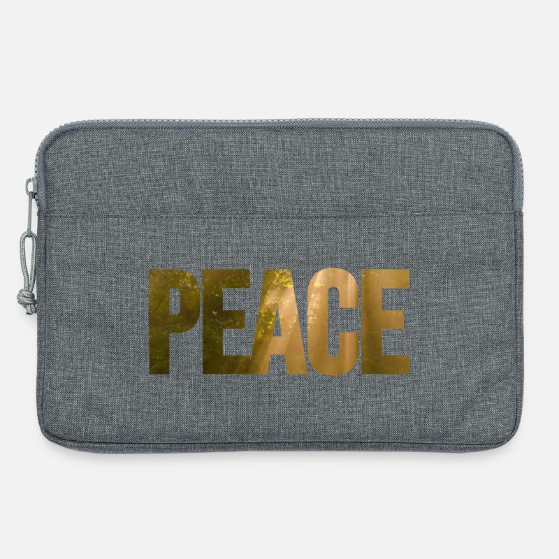 Seelenfrieden - Laptoptasche 13" - Grau meliert