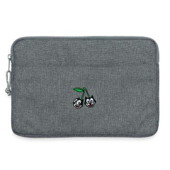 Felix The Cat Design Bâton Cerises - Sacoche pour ordinateur portable 13 pouces - gris chiné - Devant