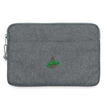 Plante d’intérieur - Sacoche pour ordinateur portable 13 pouces - gris chiné - Devant