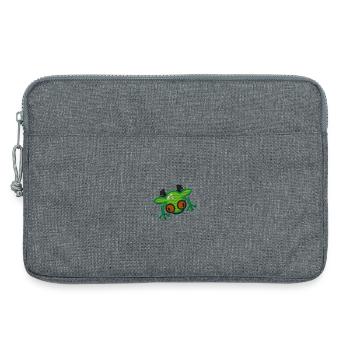 Frog - Laptop bag 13" - heather grey - Front