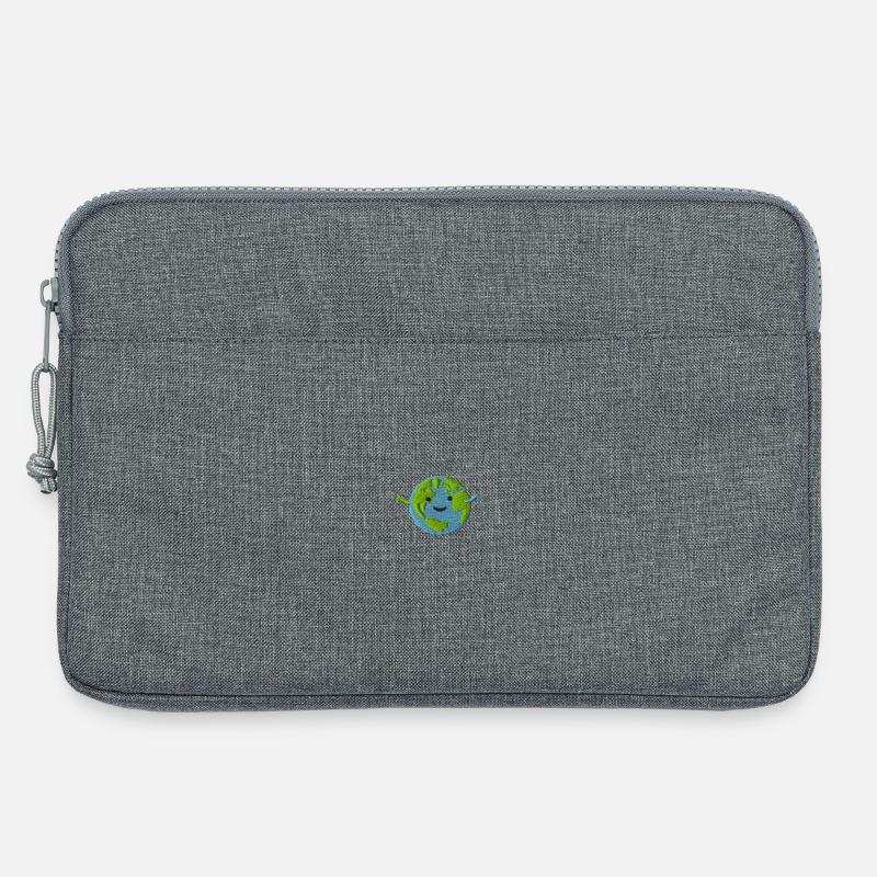 Die Erde - Laptoptasche 13" - Grau meliert