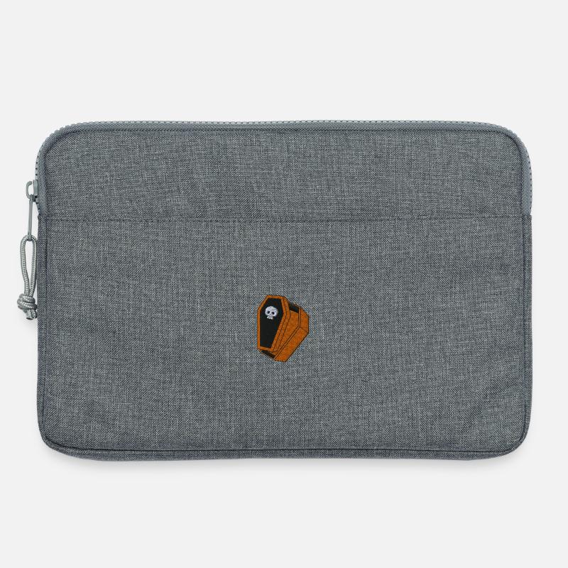 Skullcoffin - Laptoptasche 13" - Grau meliert