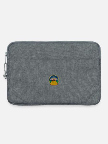 Ufo - Laptoptasche 13" - Grau meliert