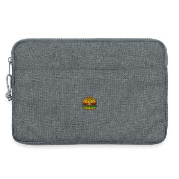 Burger 1 - Sacoche pour ordinateur portable 13 pouces - gris chiné - Devant