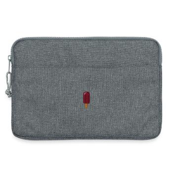 Crème glacée Magneta - Sacoche pour ordinateur portable 13 pouces - gris chiné - Devant