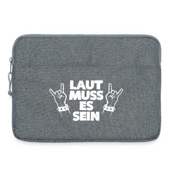 LAUT MUSS ES SEIN - Laptoptasche 15" - Grau meliert - Vorne