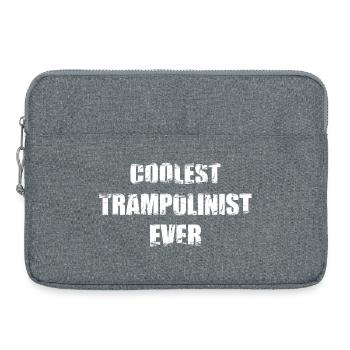 Coolster Trampolinspringer aller Zeiten - Laptoptasche 15" - Grau meliert - Vorne