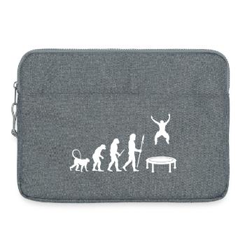 Développement de sauts de trampoline - Sacoche pour ordinateur portable 15 pouces - gris chiné - Devant