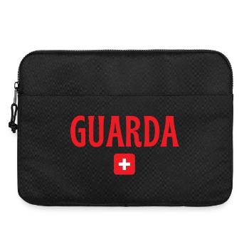 Guarda Schweiz Flagge - Laptoptasche 15" - Schwarz - Vorne