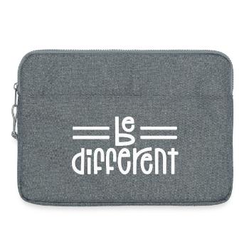 Sei anders - Laptoptasche 15" - Grau meliert - Vorne