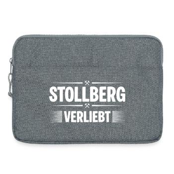 Stollberg Verliebt - Laptoptasche 15" - Grau meliert - Vorne