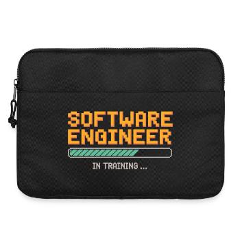 Un développeur de logiciels en formation sur l’humour du débogage - Sacoche pour ordinateur portable 15 pouces - noir - Devant