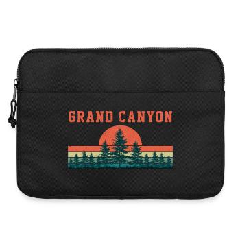 Retro Vintage Grand Canyon National Park - Laptop bag 15" - black - Front