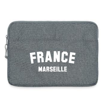 MARSEILLE France Frankreich - Laptop bag 15" - heather grey - Front