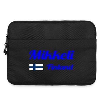 Mikkeli Finnland - Stylische Drucke - Laptoptasche 15" - Schwarz - Vorne