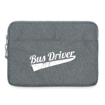 Busfahrer - Laptoptasche 15" - Grau meliert - Vorne
