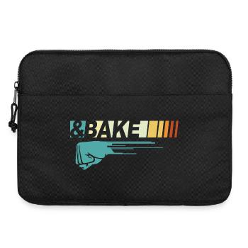 Cadeau amusant pour les amateurs de courses automobiles : Shake N Bake - Sacoche pour ordinateur portable 15 pouces - noir - Devant