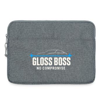 Auto Detailer Buffer Pro Paint - Laptop bag 15" - heather grey - Front
