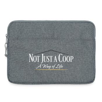 Chickens In The Garden Lifestyle Chicken - Laptop bag 15" - heather grey - Front
