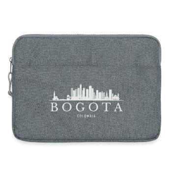 Skyline von Bogotá, Bogotá, Kolumbien - Laptoptasche 15" - Grau meliert - Vorne