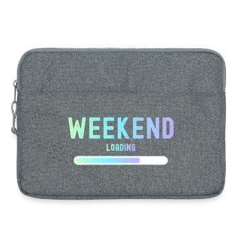 Weekend loading Wochenende und Freizeit - Laptoptasche 15" - Grau meliert - Vorne