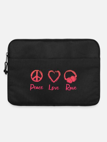 Rave Party - Laptoptasche 15" - Schwarz