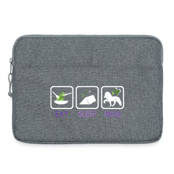 Islande Chemises de compétition Tente végétarienne - Sacoche pour ordinateur portable 15 pouces - gris chiné - Devant