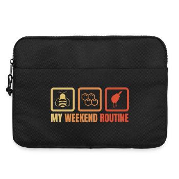 Imker Wochenende - Laptoptasche 15" - Schwarz - Vorne