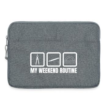 Architect Weekend Routine - Laptop bag 15" - heather grey - Front