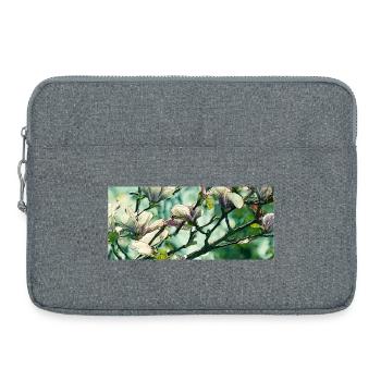 Magnolia Vintage Design - Laptop bag 15" - heather grey - Front