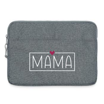 Mama - Laptoptasche 15" - Grau meliert - Vorne