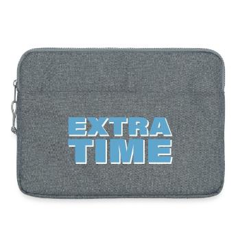 EXTRA TIME - Laptoptasche 15" - Grau meliert - Vorne