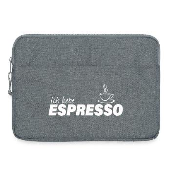 I LOVE ESPRESSO - Laptop bag 15" - heather grey - Front