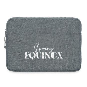 Spring Equinox March Equinox Happy Easter Ostara - Laptop bag 15" - heather grey - Front