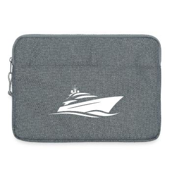 Yacht - Laptoptasche 15" - Grau meliert - Vorne